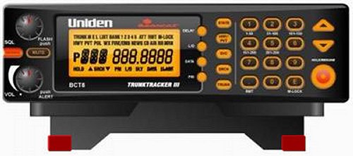Uniden BCT8, 250 Channels, 25-956 Mhz, 13 Band, BearTracker, TrunkTracker III, Mobile/Base